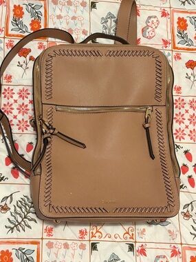 CALPAK Kaya Faux Leather Laptop Backpack